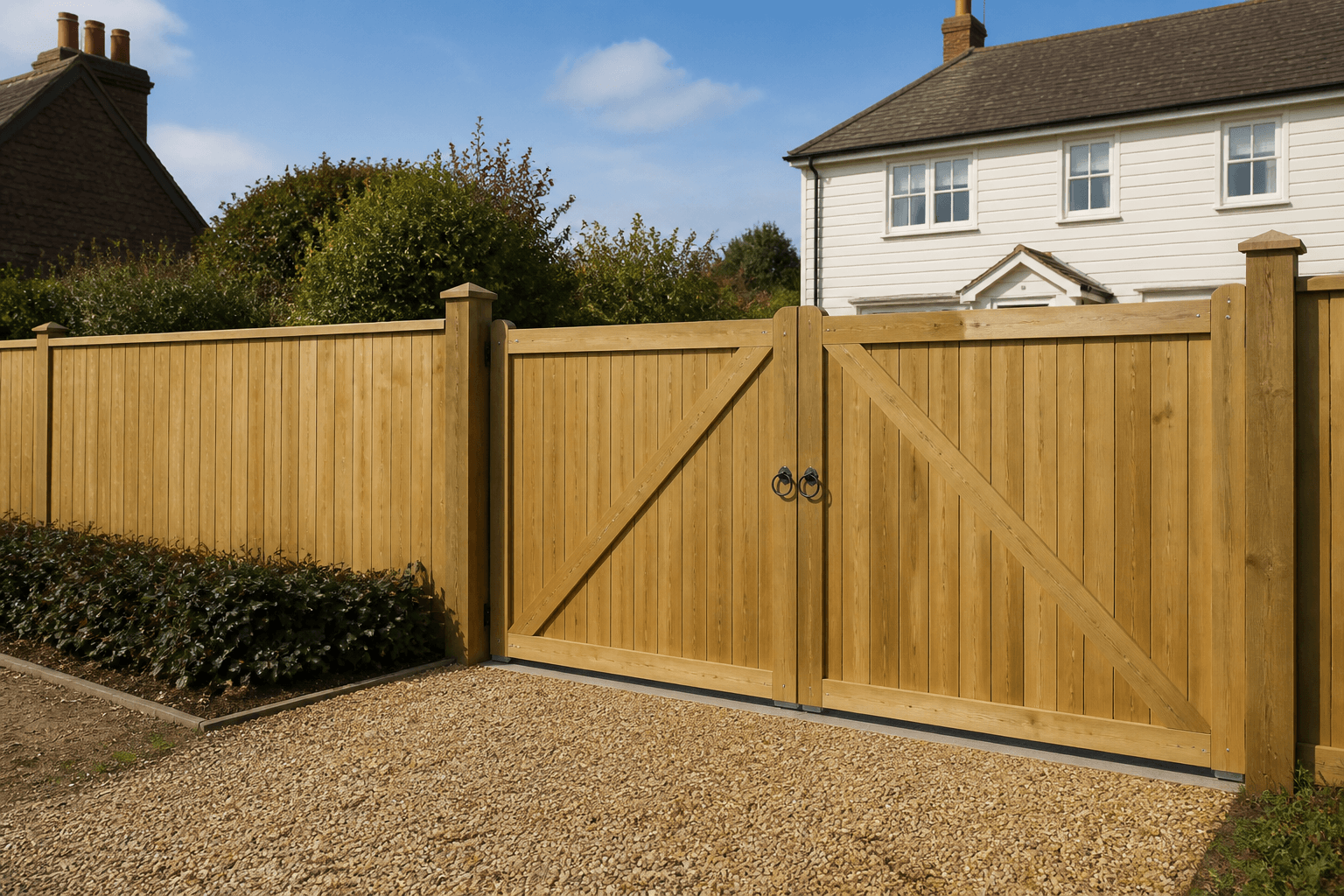 Closeboard Fencing & Double Gates